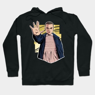 Eleven Stranger Things fanart Hoodie